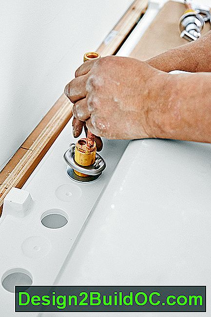 installering af forfængelighed håndvask vandhaner håndtag