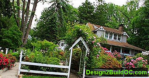 dvorište nakon preuređivanja s kućnim vrtom i ogradom, Debbee A. Mahwah, NJ, natjecanje preuređenog čitatelja 2014.