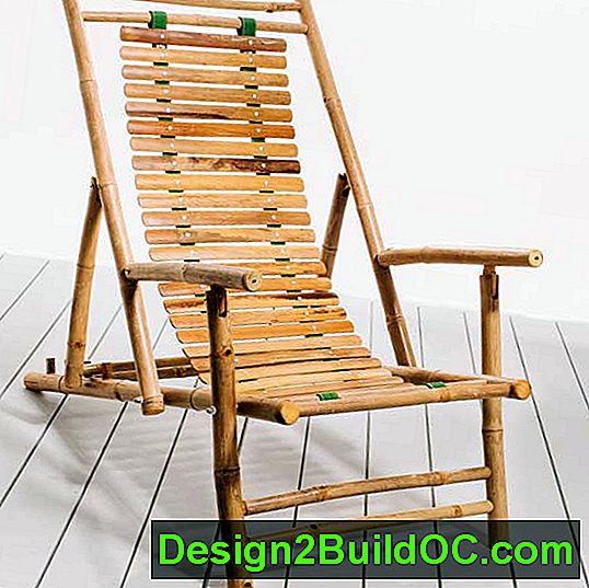 Bamboo54 sedia con struttura in bambù, guida per lo shopping di sedie a sdraio pieghevoli