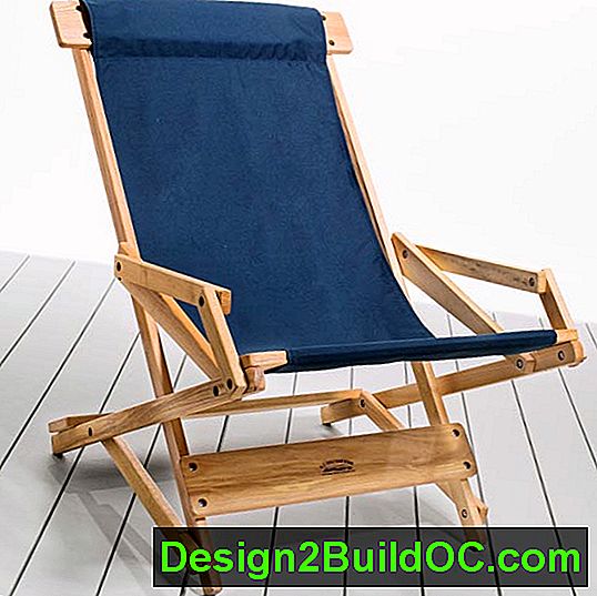Sedia Blue Ridge Chair Works realizzata in frassino e poliestere resistente ai raggi UV, guida allo shopping di sedie a sdraio pieghevoli