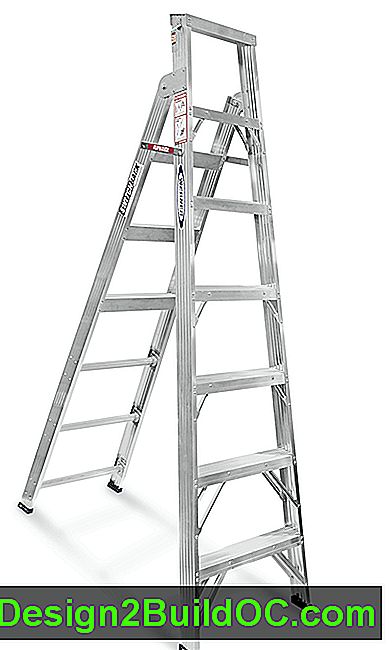 switchback ladder lavet af werner