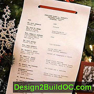 Коледен списък с подаръци в Труманската стая в къщата на Блеър във Вашингтон